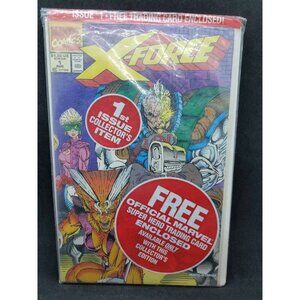 Marvel Comics X-Force #1 1st Issue Vintage Aug 1991 Factory Sealed Collector's